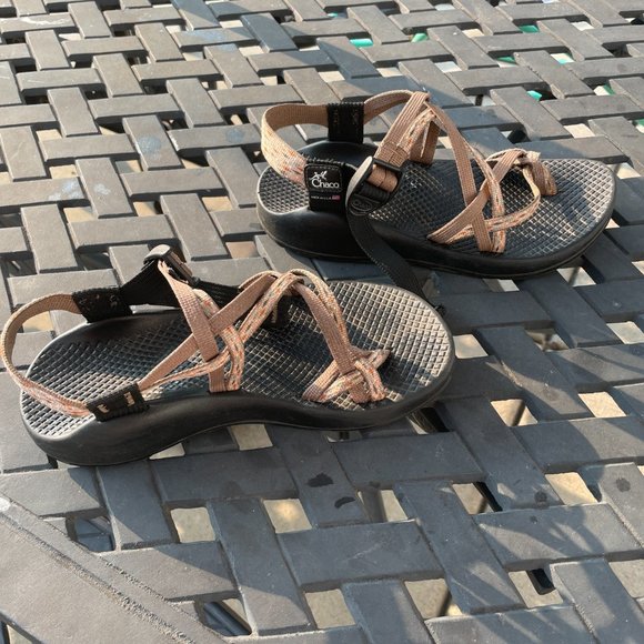 Chaco Women's Sandals - Black and Tan - Picture 4 of 7